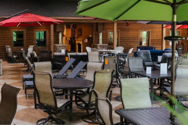 Patio Furniture Chairs and Tables and Umbrellas