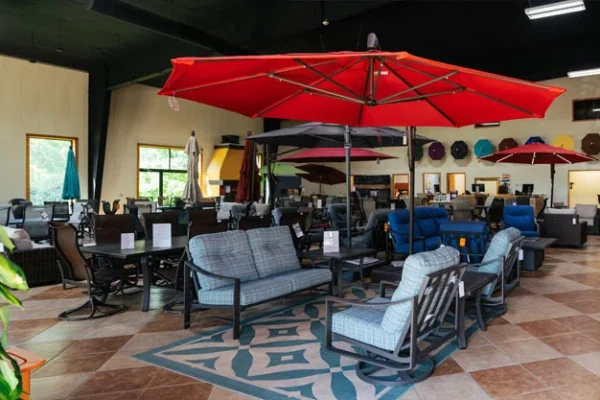 Patio Furniture Chairs and Tables and Umbrellas