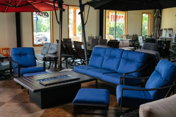 Patio Furniture Chairs and Tables and Umbrellas