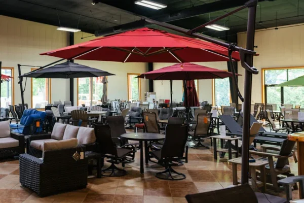 Patio Furniture Chairs and Tables and Umbrellas
