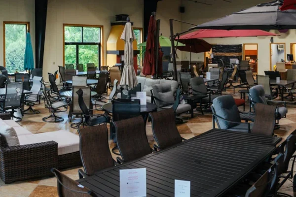 Patio Furniture Chairs and Tables and Umbrellas