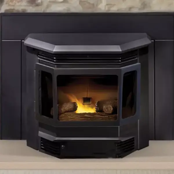 pellet fireplace insert