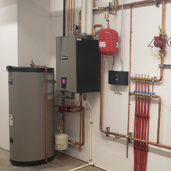 Water heater installation
